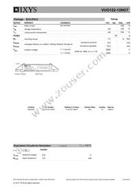 VUO122-12NO7 Datasheet Page 3