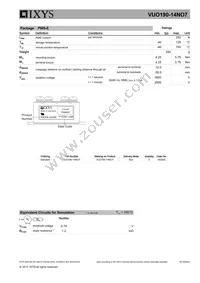 VUO190-14NO7 Datasheet Page 3