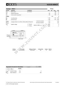 VUO35-08NO7 Datasheet Page 3
