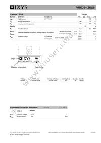 VUO36-12NO8 Datasheet Page 3