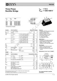 VUO60-18NO3 Datasheet Cover