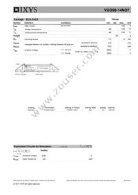 VUO98-14NO7 Datasheet Page 3