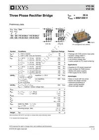 VVZ39-12HO7 Datasheet Cover