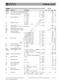 VVZB135-16IOXT Datasheet Page 2