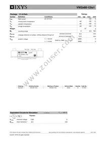 VW2X60-12IO1 Datasheet Page 3