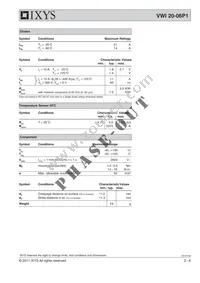 VWI20-06P1 Datasheet Page 2