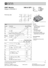 VWI6-12P1 Datasheet Cover