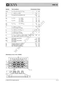 VWO36-16IO7 Datasheet Page 2