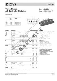 VWO60-16IO7 Datasheet Cover