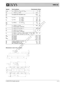 VWO85-16IO1 Datasheet Page 2