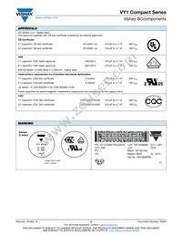 VY1152M35Y5UC63V0 Datasheet Page 5