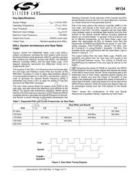 W134SHT Datasheet Page 3