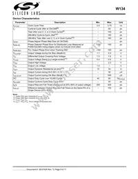 W134SHT Datasheet Page 9