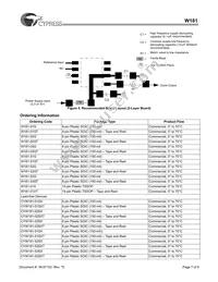 W181-01G Datasheet Page 7