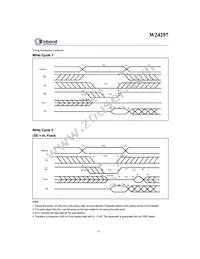 W24257S-70LL T/R Datasheet Page 6
