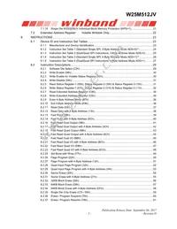 W25M512JVEIQ Datasheet Page 3