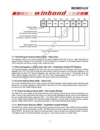 W25M512JVEIQ Datasheet Page 18