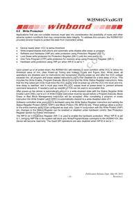 W25N01GVZEIT TR Datasheet Page 15