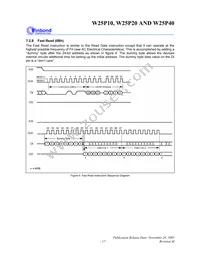 W25P40VSNIG T&R Datasheet Page 17