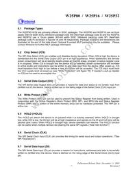 W25P80VSSIG T&R Datasheet Page 7