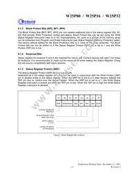 W25P80VSSIG T&R Datasheet Page 11