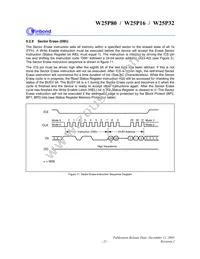 W25P80VSSIG T&R Datasheet Page 21