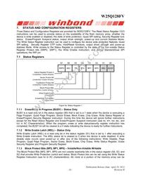 W25Q128FVEIP Datasheet Page 17