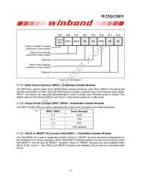 W25Q128FVEIP Datasheet Page 20