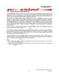 W25Q128FWFIG Datasheet Page 15