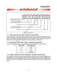 W25Q128FWFIG Datasheet Page 20