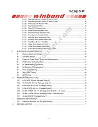 W25Q128JVCIQ Datasheet Page 4