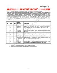 W25Q128JVCIQ Datasheet Page 16