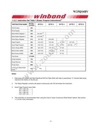 W25Q16BVSSIG TR Datasheet Page 18
