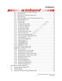 W25Q16CLZPIG TR Datasheet Page 3