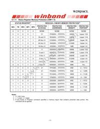 W25Q16CLZPIG TR Datasheet Page 14