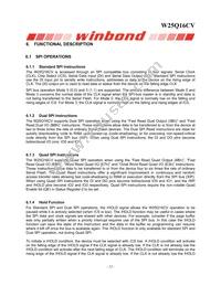 W25Q16CVZPJP Datasheet Page 12