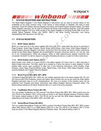 W25Q16CVZPJP Datasheet Page 14