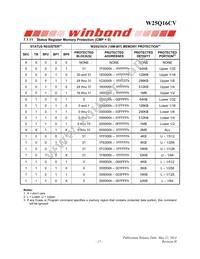 W25Q16CVZPJP Datasheet Page 17