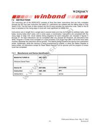 W25Q16CVZPJP Datasheet Page 19