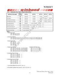 W25Q16CVZPJP Datasheet Page 21