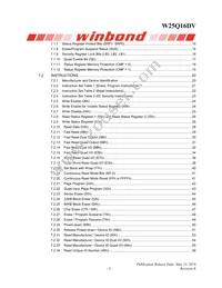W25Q16DVZPJP Datasheet Page 3