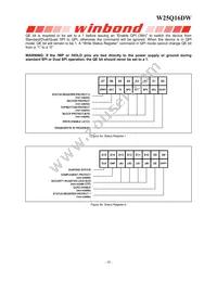 W25Q16DWBYIG TR Datasheet Page 16