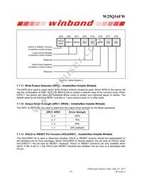 W25Q16FWSVIQ TR Datasheet Page 17