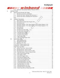 W25Q16JVUUIQ TR Datasheet Page 3