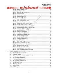 W25Q257FVFIG Datasheet Page 4