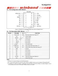 W25Q257FVFIG Datasheet Page 8