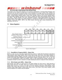 W25Q257FVFIG Datasheet Page 15