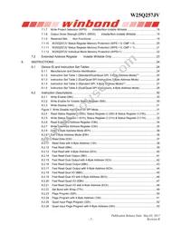 W25Q257JVFIQ Datasheet Page 3