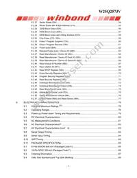 W25Q257JVFIQ Datasheet Page 4