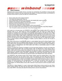 W25Q257JVFIQ Datasheet Page 14